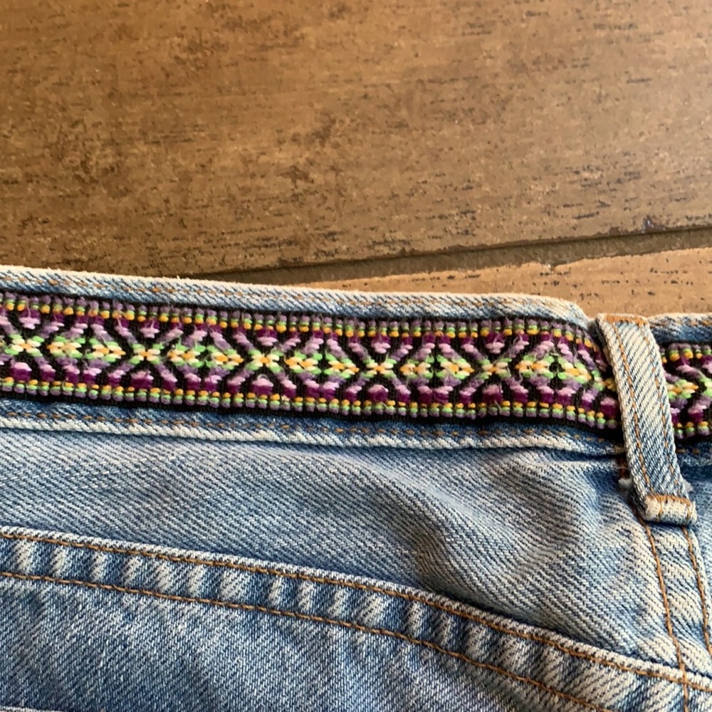VINTAGE GUESS BOHO JEANS - Picture 4 of 10